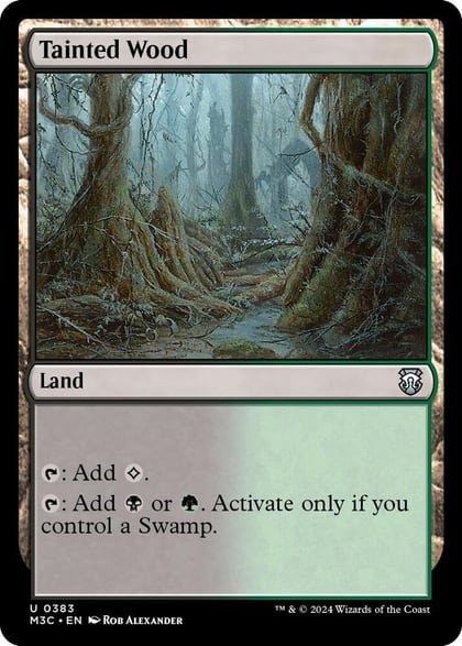 Tainted Wood, Commander: Modern Horizons 3 383