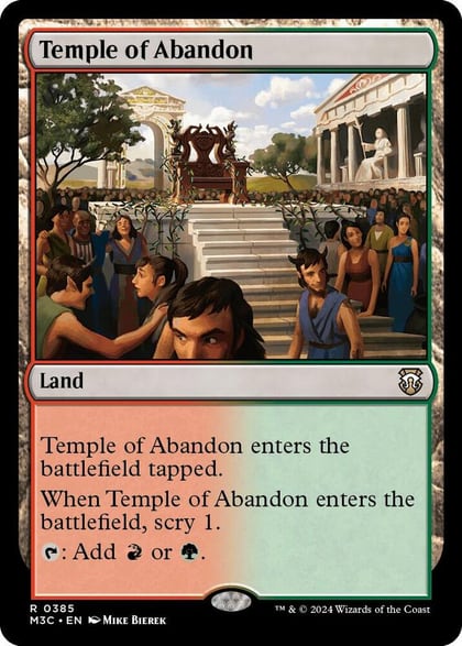 Temple of Abandon, Commander: Modern Horizons 3 385