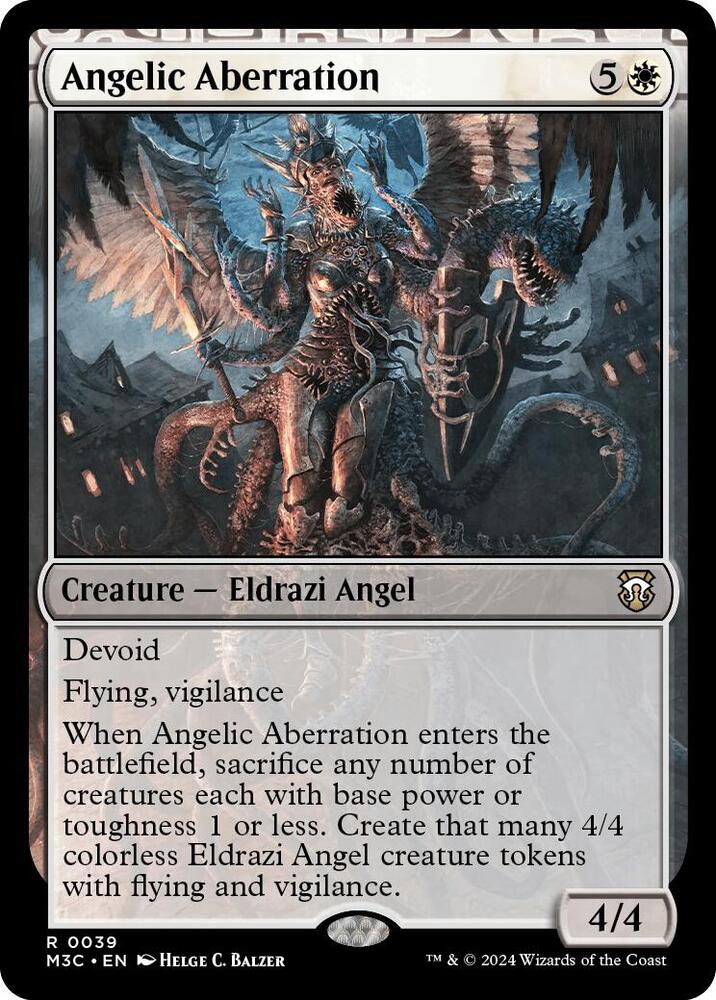 Angelic Aberration (Ripple Foil), Commander: Modern Horizons 3 39