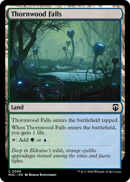 Thornwood Falls (Ripple Foil), Commander: Modern Horizons 3 396