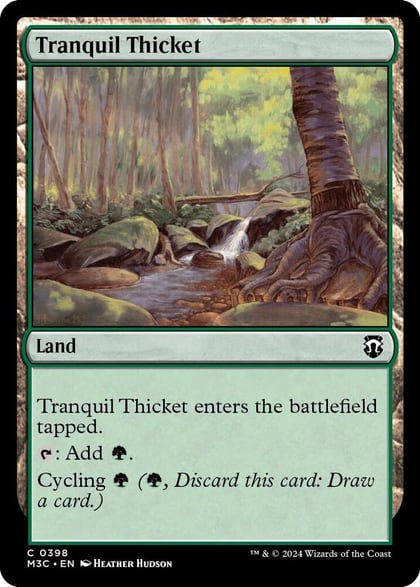 Tranquil Thicket, Commander: Modern Horizons 3 398