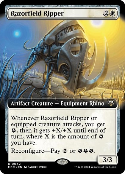 Razorfield Ripper (Extended Art), Commander: Modern Horizons 3 42