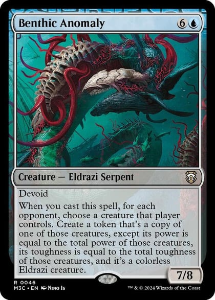 Benthic Anomaly (Ripple Foil), Commander: Modern Horizons 3 46