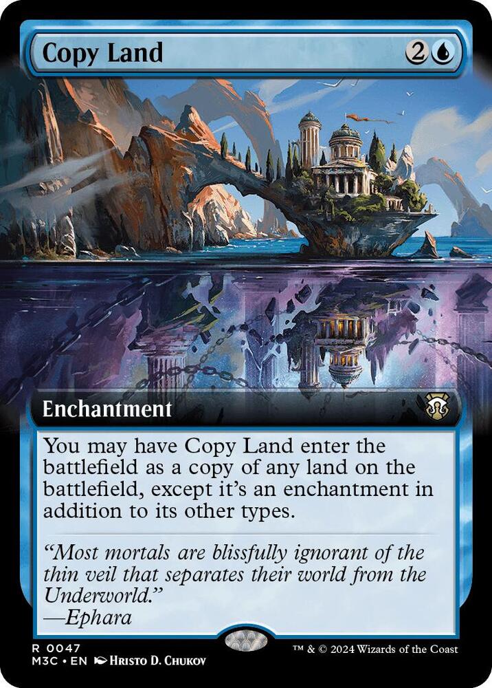 Copy Land (Extended Art), Commander: Modern Horizons 3 47