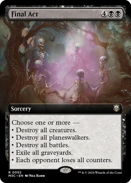 Final Act (Extended Art), Commander: Modern Horizons 3 52