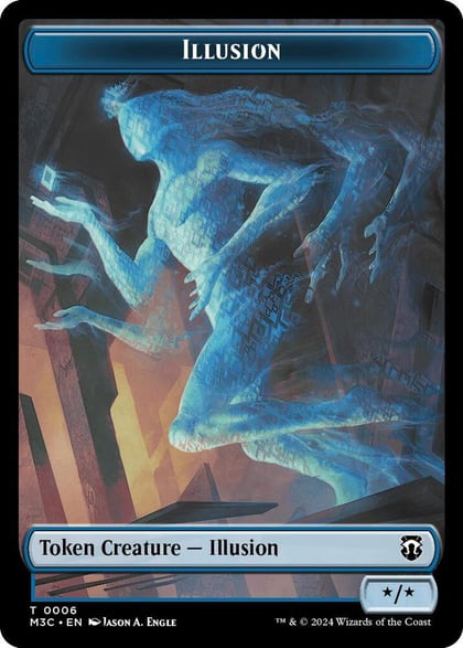 Illusion // Servo Double-Sided Token, Commander: Modern Horizons 3 6 // 33