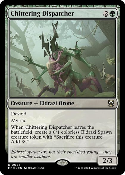 Chittering Dispatcher (Ripple Foil), Commander: Modern Horizons 3 63