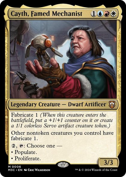 Cayth, Famed Mechanist, Commander: Modern Horizons 3 6