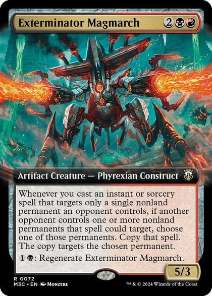 Exterminator Magmarch (Extended Art), Commander: Modern Horizons 3 72