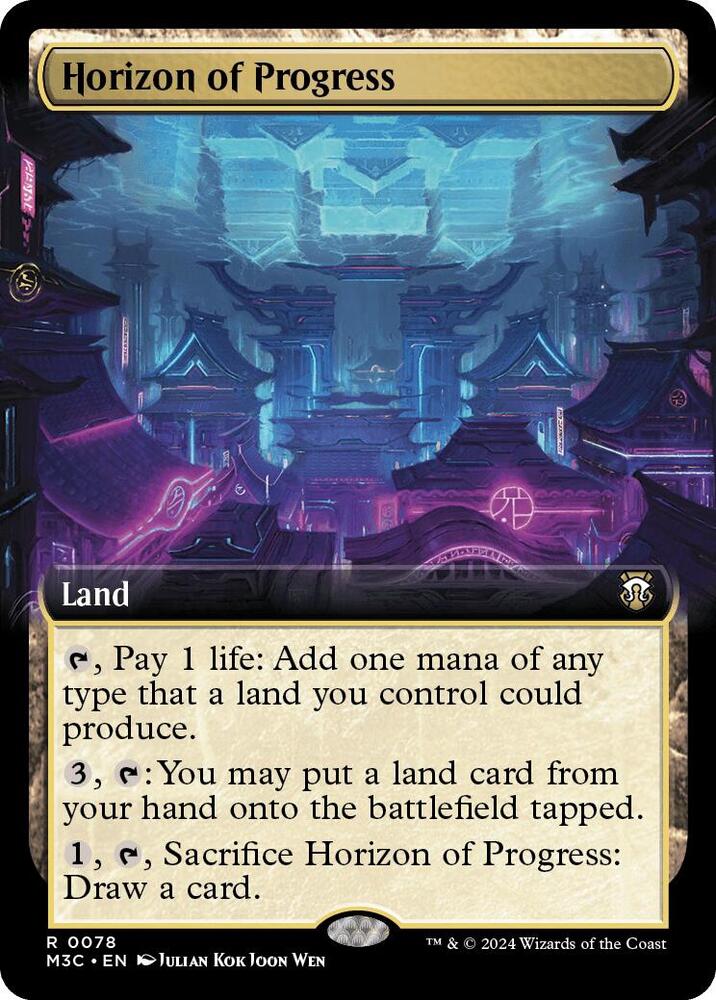 Horizon of Progress (Extended Art), Commander: Modern Horizons 3 78