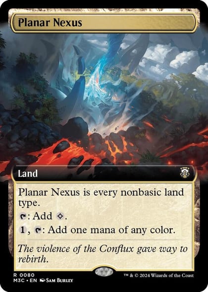 Planar Nexus (Extended Art), Commander: Modern Horizons 3 80