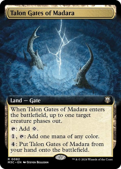 Talon Gates of Madara (Extended Art), Commander: Modern Horizons 3 82