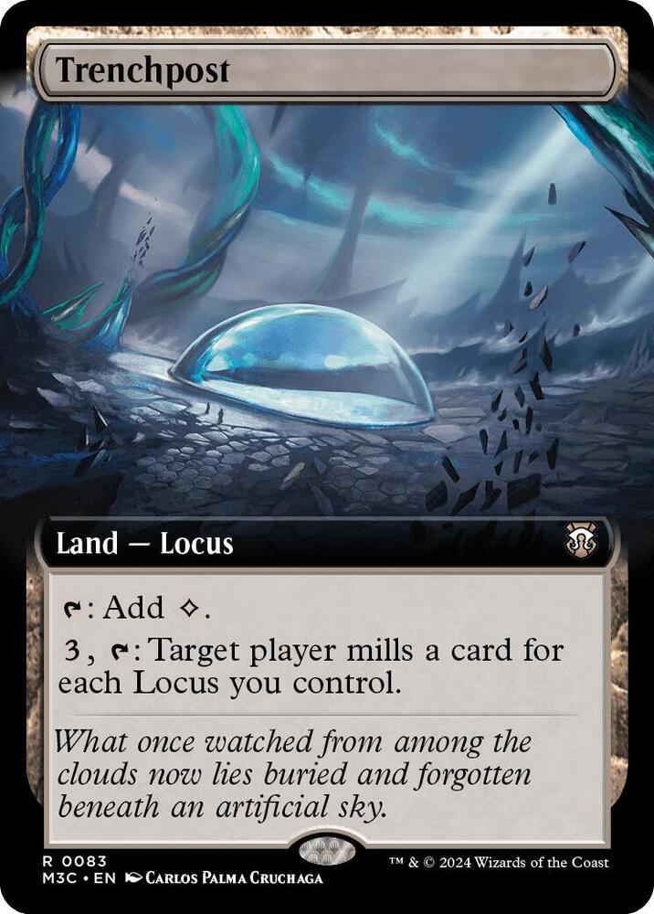 Trenchpost (Extended Art), Commander: Modern Horizons 3 83