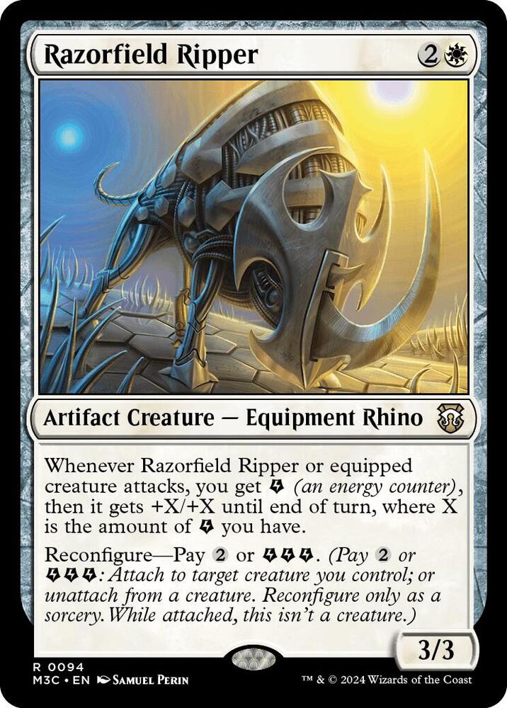 Razorfield Ripper, Commander: Modern Horizons 3 94