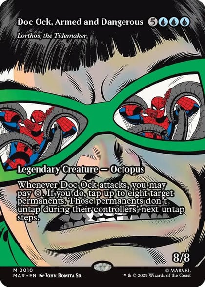 Doc Ock, Armed and Dangerous - Lorthos, the Tidemaker (Borderless), Marvel Universe Eternal-Legal 10