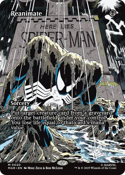 Reanimate (Borderless), Marvel Universe Eternal-Legal 20