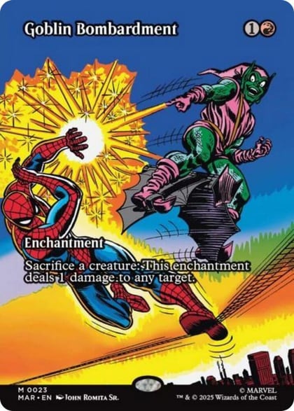 Goblin Bombardment (Borderless), Marvel Universe Eternal-Legal 23