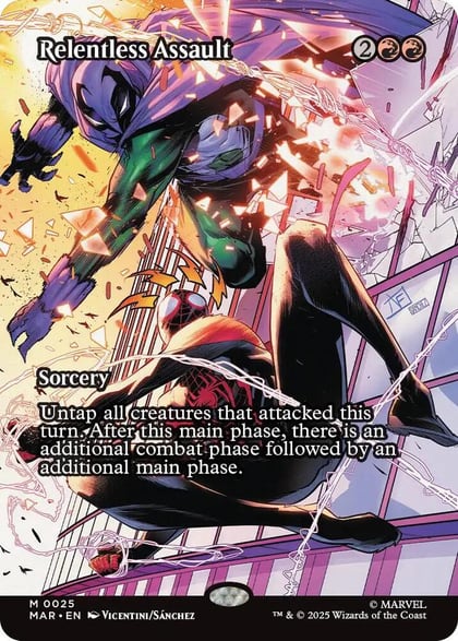 Relentless Assault (Borderless), Marvel Universe Eternal-Legal 25