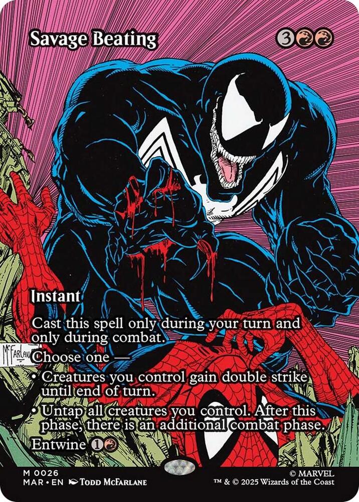 Savage Beating (Borderless), Marvel Universe Eternal-Legal 26