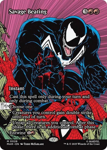 Savage Beating (Borderless), Marvel Universe Eternal-Legal 26