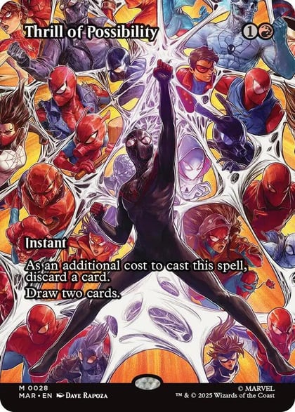 Thrill of Possibility (Borderless), Marvel Universe Eternal-Legal 28