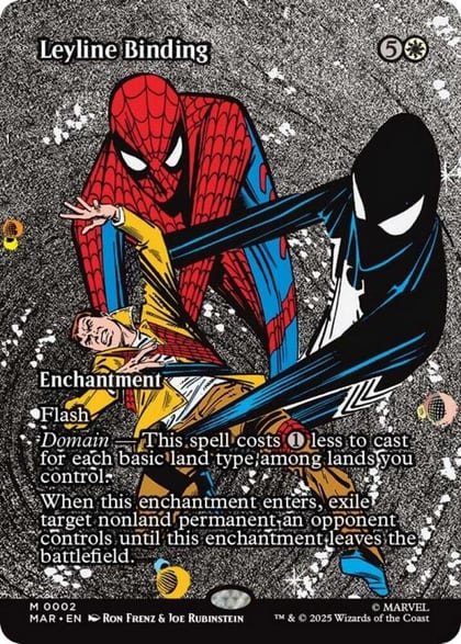Leyline Binding (Borderless), Marvel Universe Eternal-Legal 2