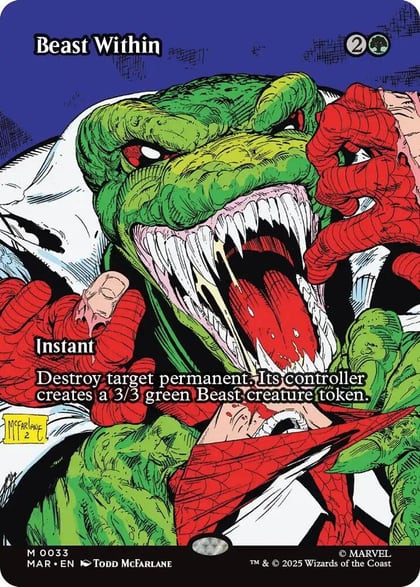 Beast Within (Borderless), Marvel Universe Eternal-Legal 33