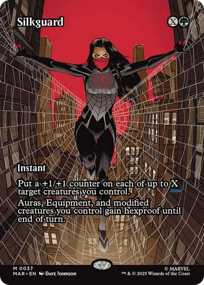 Silkguard (Borderless), Marvel Universe Eternal-Legal 37