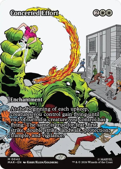 Concerted Effort (Borderless), Marvel Universe Eternal-Legal 42