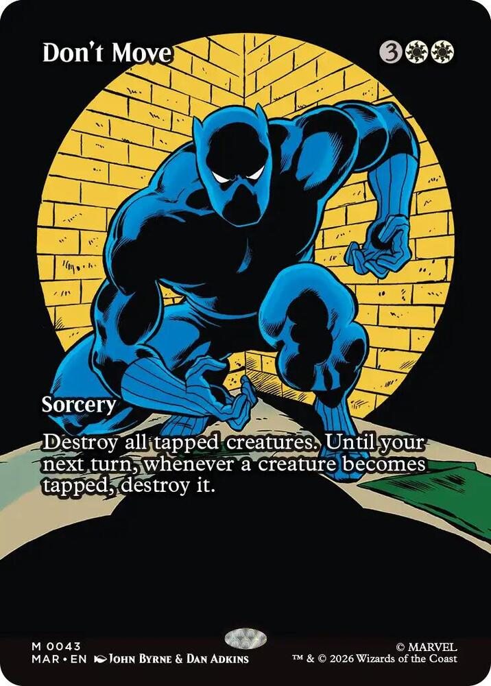 Don't Move (Borderless), Marvel Universe Eternal-Legal 43