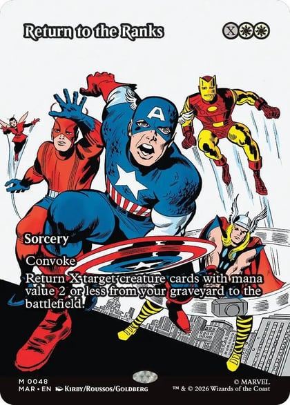 Return to the Ranks (Borderless), Marvel Universe Eternal-Legal 48