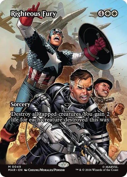Righteous Fury (Borderless), Marvel Universe Eternal-Legal 49