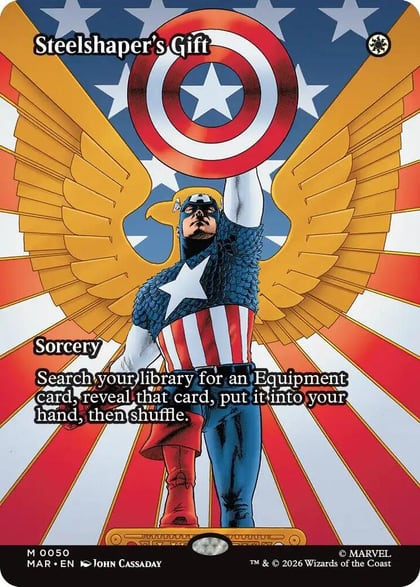 Steelshaper's Gift (Borderless), Marvel Universe Eternal-Legal 50