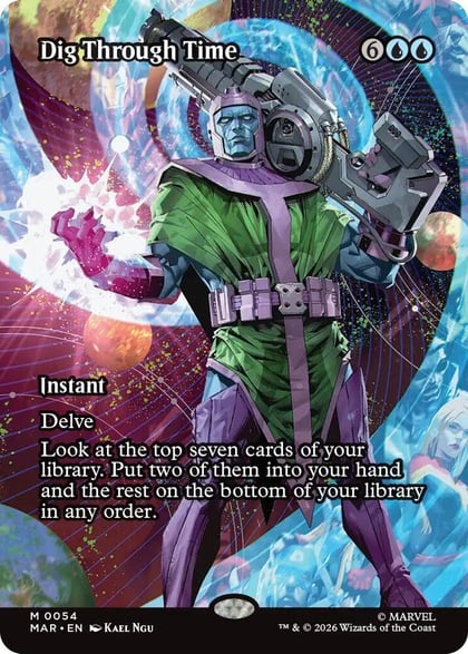 Dig Through Time (Borderless), Marvel Universe Eternal-Legal 54