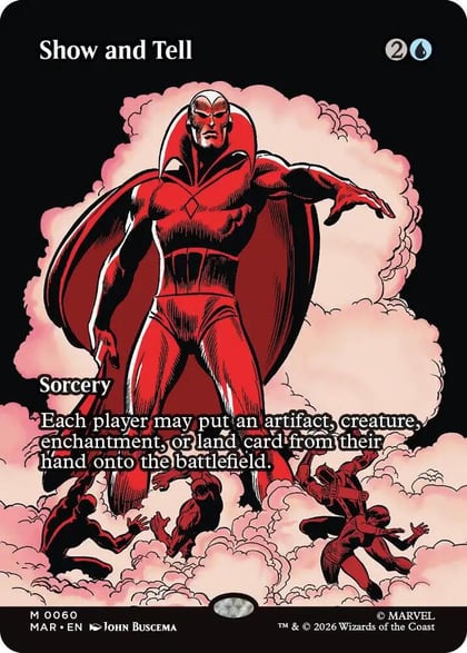 Show and Tell (Borderless), Marvel Universe Eternal-Legal 60