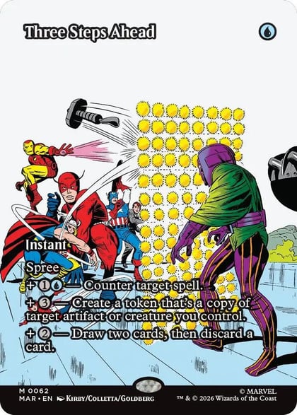Three Steps Ahead (Borderless), Marvel Universe Eternal-Legal 62