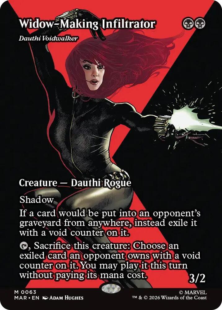 Widow-Making Infiltrator - Dauthi Voidwalker (Borderless), Marvel Universe Eternal-Legal 63