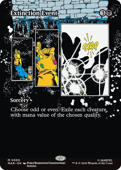 Extinction Event (Borderless), Marvel Universe Eternal-Legal 65