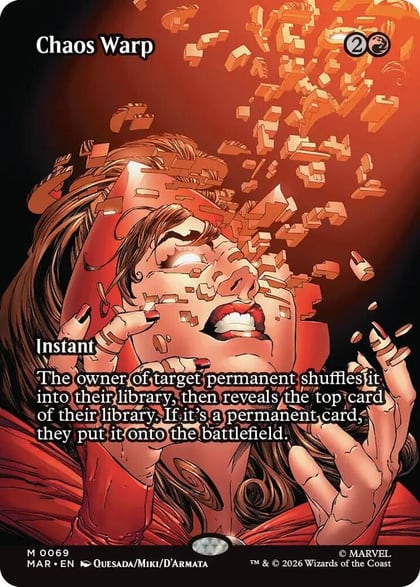 Chaos Warp (Borderless), Marvel Universe Eternal-Legal 69