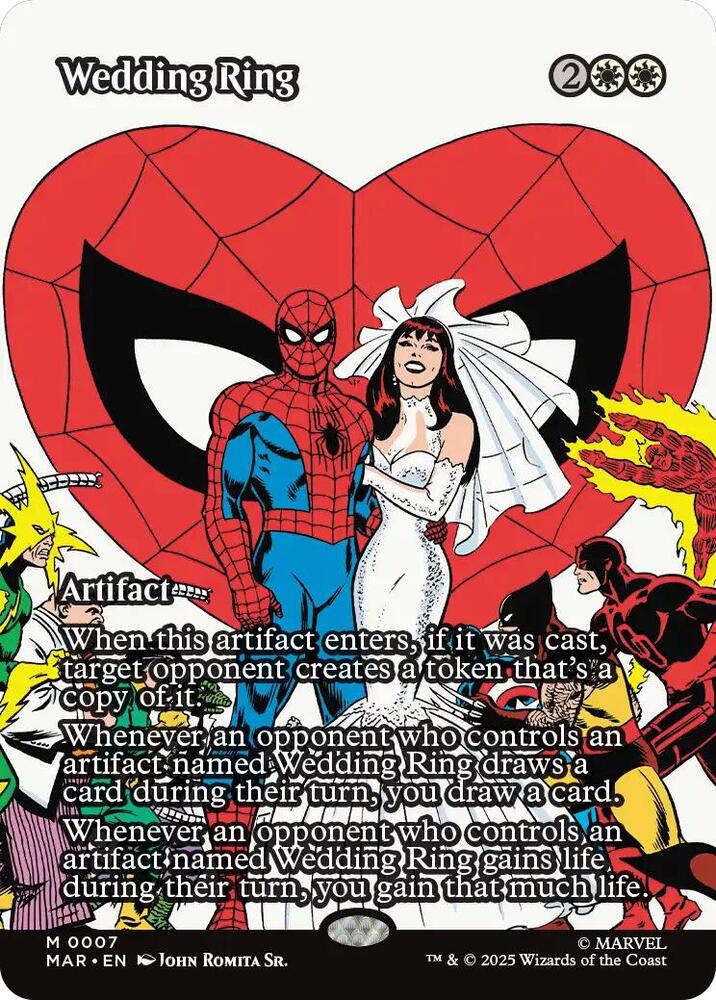 Wedding Ring (Borderless), Marvel Universe Eternal-Legal 7