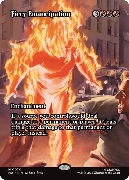 Fiery Emancipation (Borderless), Marvel Universe Eternal-Legal 70