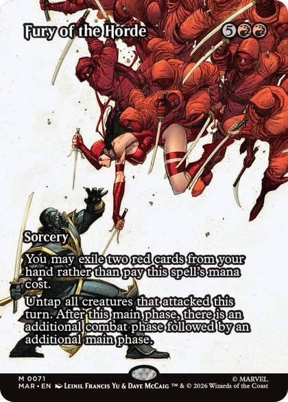 Fury of the Horde (Borderless), Marvel Universe Eternal-Legal 71