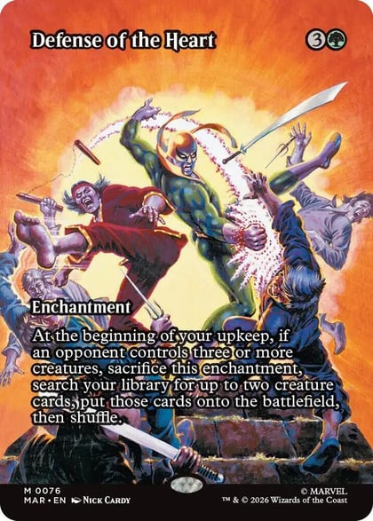 Defense of the Heart (Borderless), Marvel Universe Eternal-Legal 76