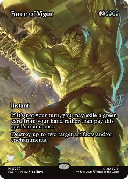 Force of Vigor (Borderless), Marvel Universe Eternal-Legal 77