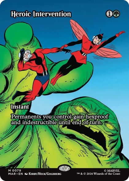 Heroic Intervention (0079) (Borderless), Marvel Universe Eternal-Legal 79