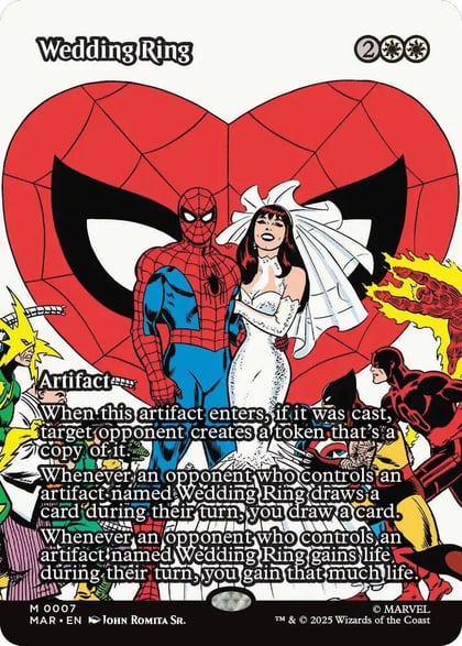 Wedding Ring (Borderless), Marvel Universe Eternal-Legal 7