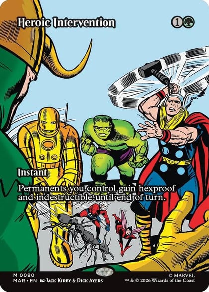 Heroic Intervention (0080) (Borderless), Marvel Universe Eternal-Legal 80