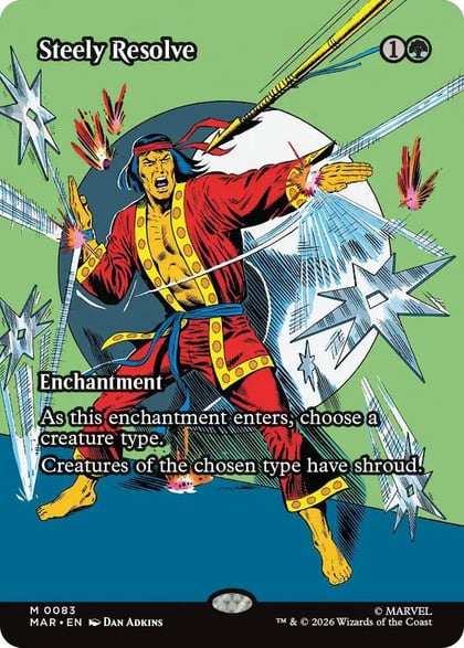 Steely Resolve (Borderless), Marvel Universe Eternal-Legal 83