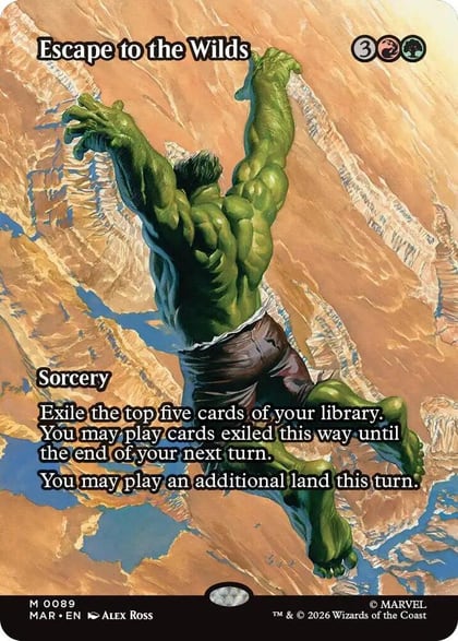 Escape to the Wilds (Borderless), Marvel Universe Eternal-Legal 89
