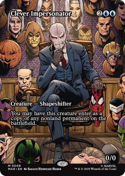 Clever Impersonator (Borderless), Marvel Universe Eternal-Legal 8